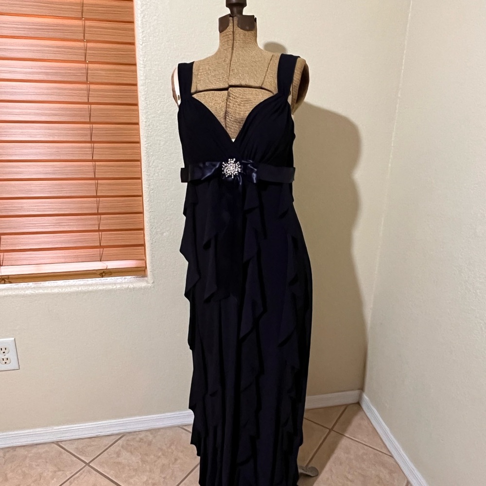 BETSY AND ADAM NAVY BLUE DRESS